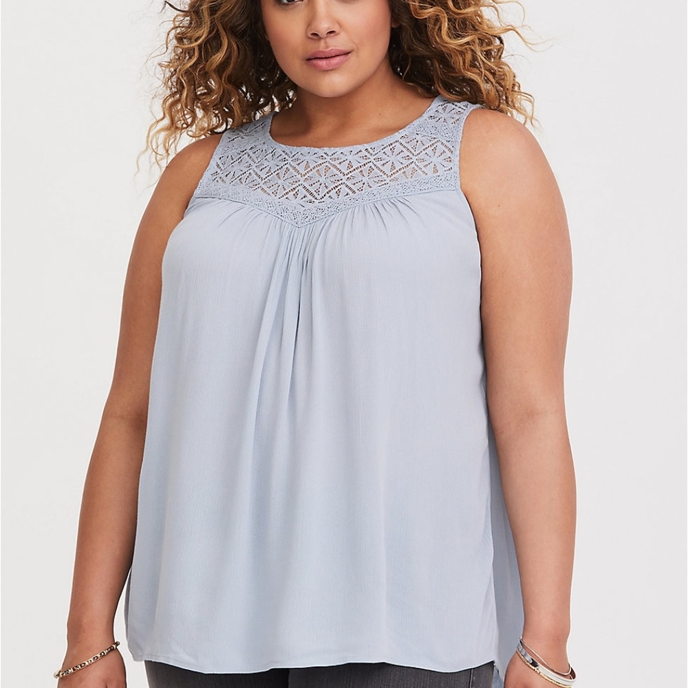 Torrid Chiffon Tank